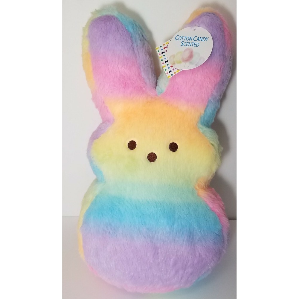 Peeps Bunny Blush 15" Cotton Candy Scented Colorful Easter Fun‎ NEW B